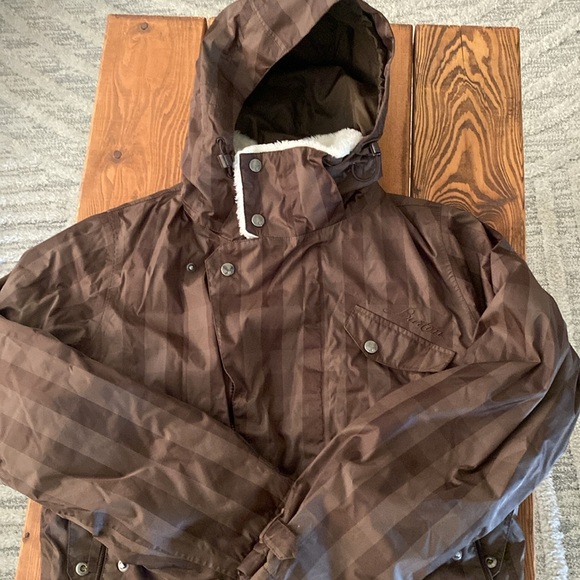 Burton Dutchess Plaid Insulated Ski Jacket 🤎 - Picture 1 of 5